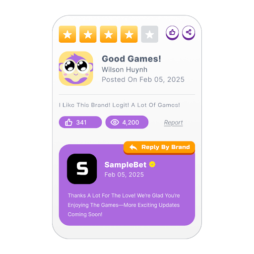 Operator dashboard showing promotions, reviews, and analytics.