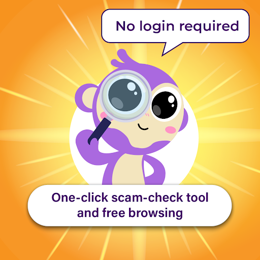 One-click scam-check tool and free browsing—no login required.