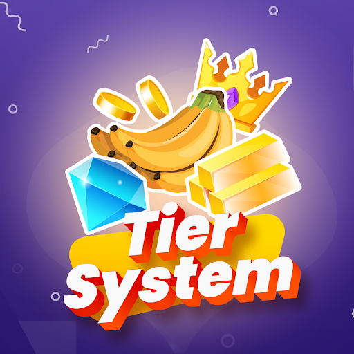 Banana Points tier system – Bronze to Diamond with badges and achievement rewards
